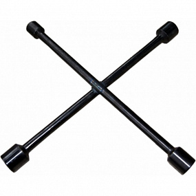 Klíč na kola křížový černý 17,19,21 a 23 mm