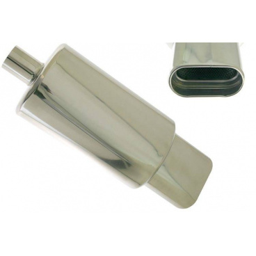 Sportovní výfuk TurboWorks 57/76 mm oválná  koncovka