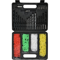 Sada vrtáků a hmoždinek 300ks