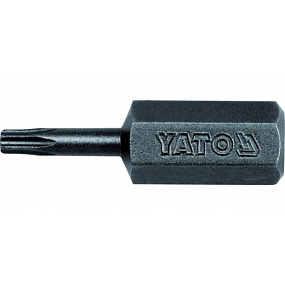 Bit TORX s otvorem 8 mm T10 x 30 mm 50 ks