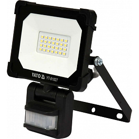 Reflektor SMD LED, 20W, 1800lm, IP54, pohyb. sensor