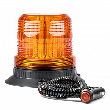 Výstražná blikající majáková lampa 80 LED magnet R10 12V 24V W14M AMIO-01503 Výstražná blikající majáková lampa 80 LED magnet R10 12V 24V W14M AMIO-01503