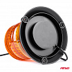 Výstražná blikající majáková lampa 80 LED magnet R10 12V 24V W14M AMIO-01503