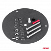 Výstražná blikající majáková lampa 80 LED magnet R10 12V 24V W14M AMIO-01503