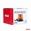 Výstražná blikající majáková lampa 80 LED magnet R10 12V 24V W14M AMIO-01503