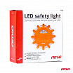 Nouzová výstražná lampa s funkcí svítilny 3xAAA IP65 12SMD + 3SMD