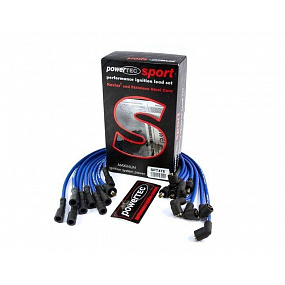 Przewody zapłonowe PowerTEC LAND ROVER 110 DEFENDER RANGE ROVER V8 70-94 Czerwone