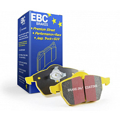DP41636R - Zestaw klocków hamulcowych seria YELLOWSTUFF EBC Brakes NISSAN | Cube | Juke (1st Gen) | Juke (1st Gen)(Nismo) | Puls