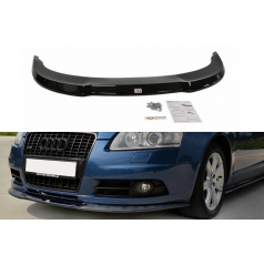 Splitter Przedni Audi A6 S-Line C6   - Gloss Black