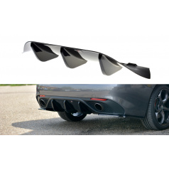 Dokładka Alfa Romeo Giulia Veloce Zderzak Tył Gloss Black