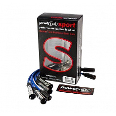 Przewody zapłonowe PowerTEC AUDI 80 VW GOLF JETTA PASSAT VENTO 84-99 Niebieskie