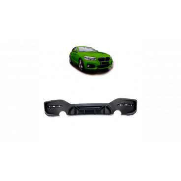 Difuzor BMW 1 F20 F21 Facelift Zadní Matná Černá