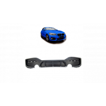 Difuzor BMW 1 F20 F21 Facelift Zadní Matná Černá