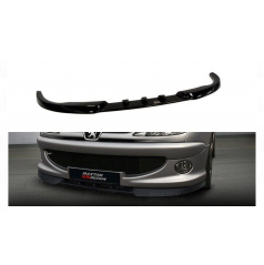 Splitter Peugeot 206 (CC, RC, GTI, S16, XSI, XS, Sport) przód Gloss Black