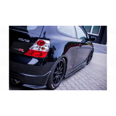 Dokładka Honda CIVIC VI Facelift Progi Gloss Black