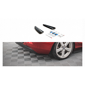 Splitter Volvo V40 Tył Boczne Gloss Black