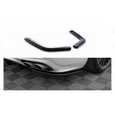 Splitter Porsche Panamera GTS 971 Tył Boczne Gloss Black