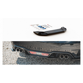 Splitter Fiat 124 Spider Abarth Tył Środkowy Gloss Black Splitter Fiat 124 Spider Abarth Tył Środkowy Gloss Black