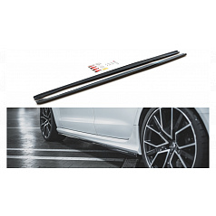 Dokładka Audi RS6 C7 Progi v.2 Gloss Black
