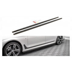 Dokładka BMW 7 G12 M-Pack Progi Gloss Black