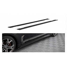 Dokładka Kia Stinger I GT GT-Line Progi Street Pro Black-Red Dokładka Kia Stinger I GT GT-Line Progi Street Pro Black-Red