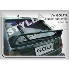 Volkswagen Golf II (83-91) spoiler zadních dveří spodní (EU homologace)