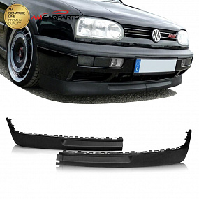 Přední nárazník Volkswagen Golf III Matná černá Přední nárazník Volkswagen Golf III Matná černá