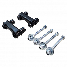 Podwyższenie przednich amortyzatorów HD Lift + 2 cale Jeep Grand Cherokee WJ WG Black Podwyższenie przednich amortyzatorów HD Lift + 2 cale Jeep Grand Cherokee WJ WG Black
