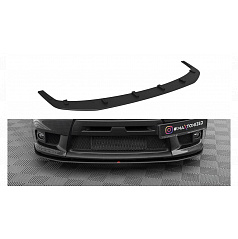 Splitter Mitsubishi Lancer EVO X Przód Street Pro Black-Red