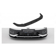 Splitter Volkswagen Golf GTI GTE R-Line Mk8 Facelift Przód Street Pro Black-Red
