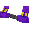 Sportovní pásy Slide V2 Fialové 4P 3" E4