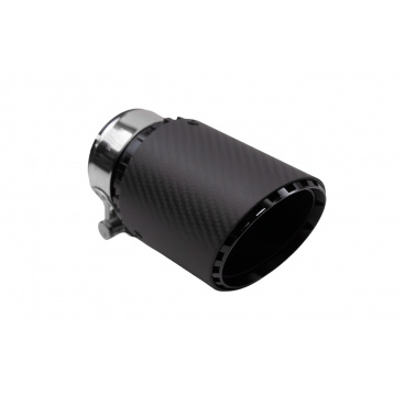 Końcówka tłumika 101mm wejście 67mm Carbon Matt