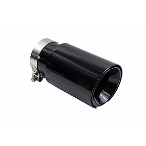 Końcówka tłumika 89mm wejście 76mm Gloss Black