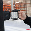 Přenosná pracovní lampa bílá s funkcí výstražné lampy 15W (BATT)