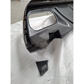 Dyfuzor Mercedes-Benz A W176 Tył Gloss Black