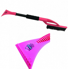 Škrabka na sníh se smetákem 62cm