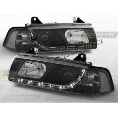 BMW E36 90-99 DEVIL EYES BLACK (LPBM54) - coupe / cabrio