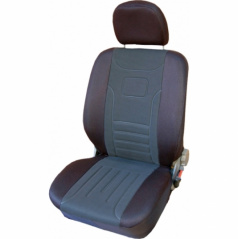 Autopotahy Classic-Škoda Felicia-dělená zadní sedačka-šedé