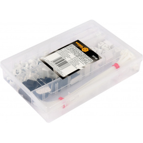 Sada na upevnění kabelů 124ks