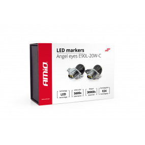 LED marker kroužky markery BWM E90 L-20W-C AMIO-01542