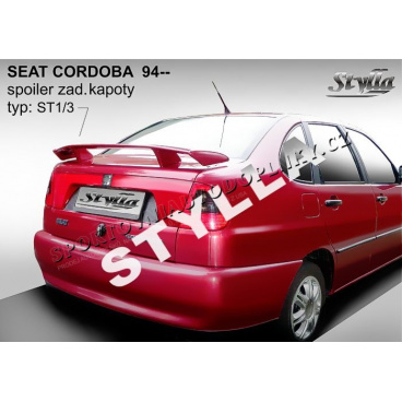 SEAT CORDOBA 94-02 spoiler zad. kapoty (EU homologace)