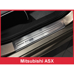 Nerez ochranné lišty prahu dveří 4ks Speciální edice Mitsubishi ASX 2010+