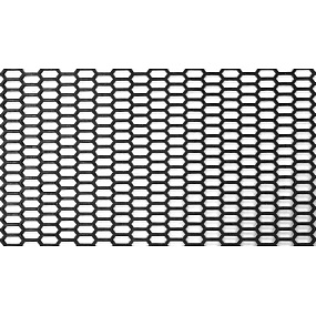Siatka ABS Honey Comb Black 120*40cm 20x8mm