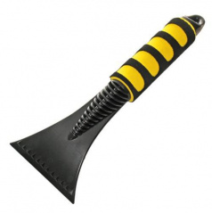 Škrabka na sníh s pružnou rukojetí