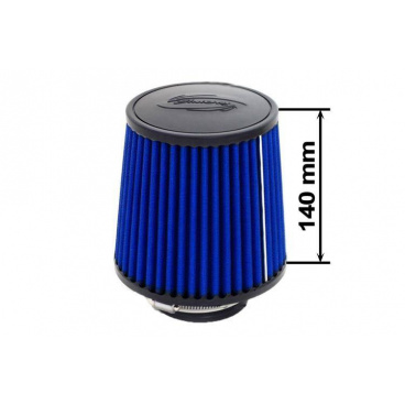 Filtr kuželový Simota H:140mm OTW:60-77mm JAU-X02201-06 Modrý