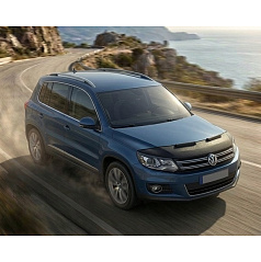 Převlek přední části kapoty černý VW Tiguan 2007-16