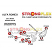 Alfa Romeo GTV StrongFlex Sport sestava silentbloků jen pro zadní nápravu 16 ks