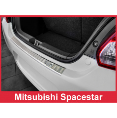 Nerez kryt- ochrana prahu zadního nárazníku Mitsubishi Spacestar 2014+