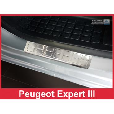 Nerez ochranné lišty prahu dveří 2ks Peugeot Expert 3 2016+