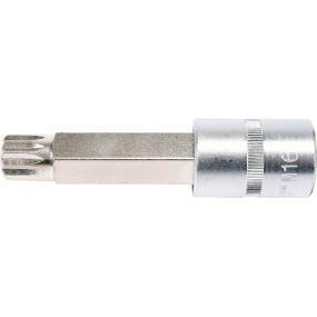 Nástavec prodloužený 1/2" bit vícezubý M16